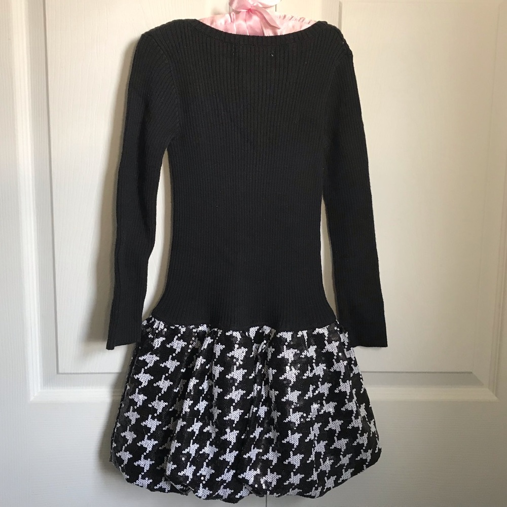 Max Studio Girls Sequin Sweater Dress - Picture 2 of 5